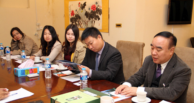 China's Tsinghua University Scholar Prof. Li Xiguang visits PCI