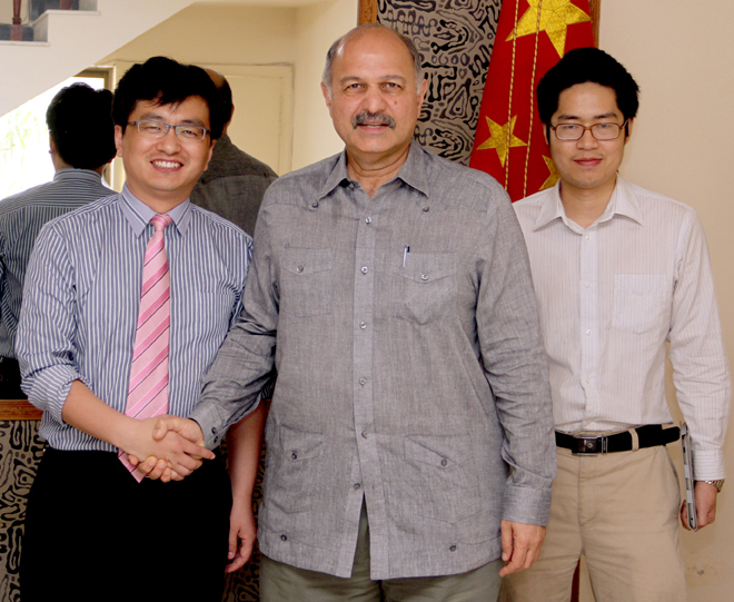 PCI Hosts a Delegation from the Confucius Institute